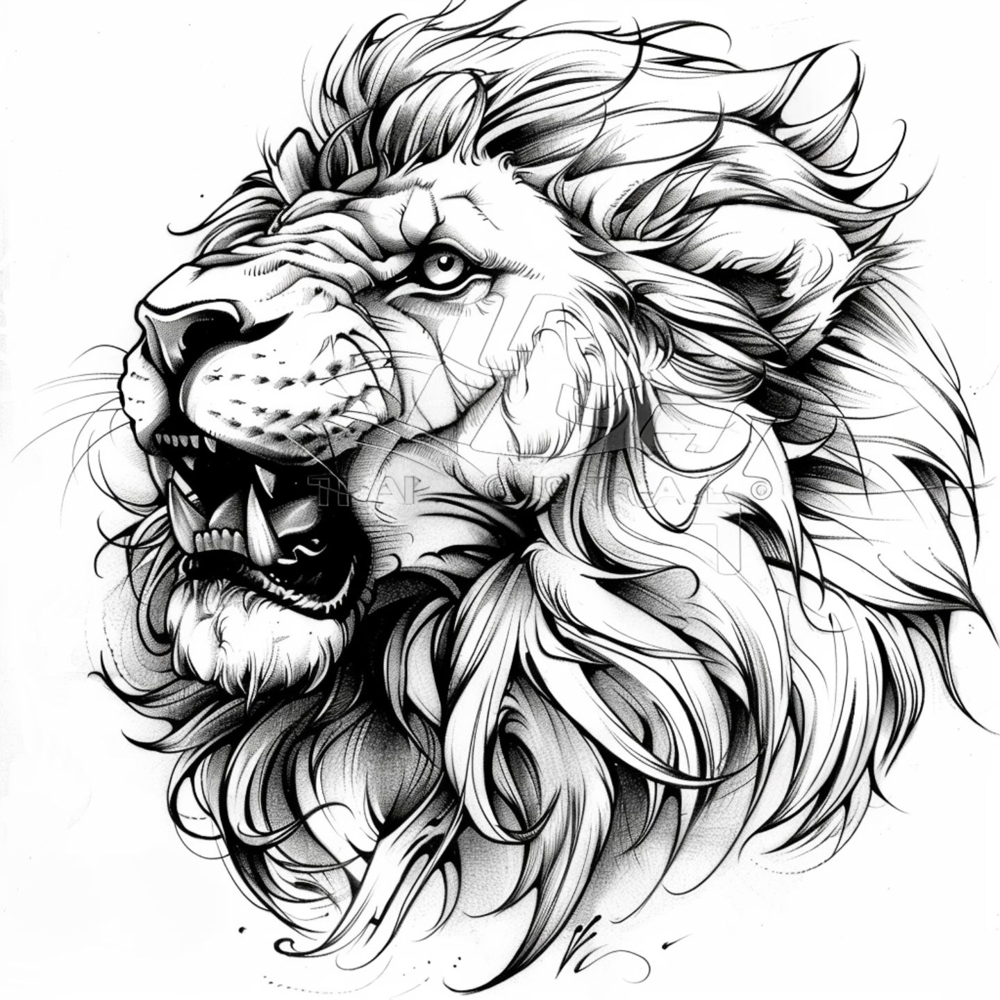 lion tattoo ideas 0042