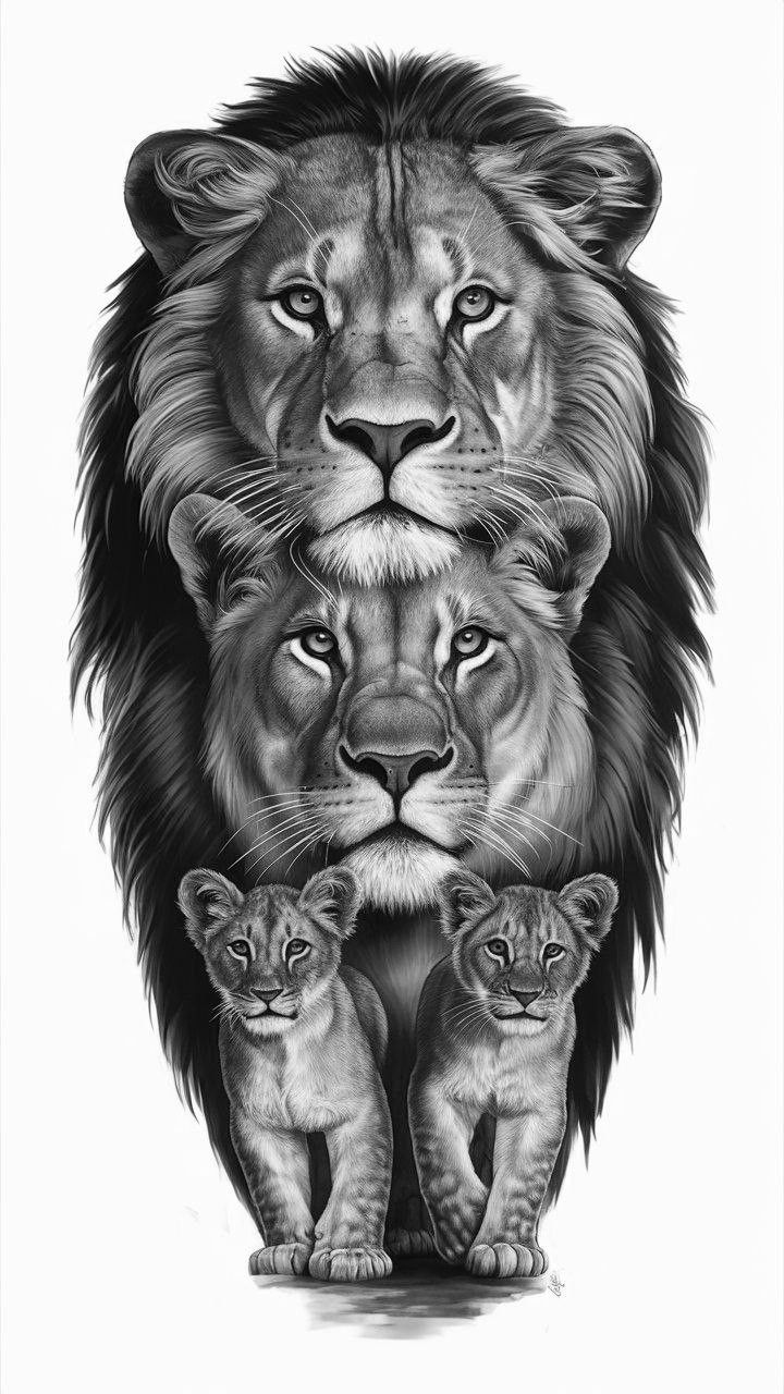 lion tattoo ideas 0056