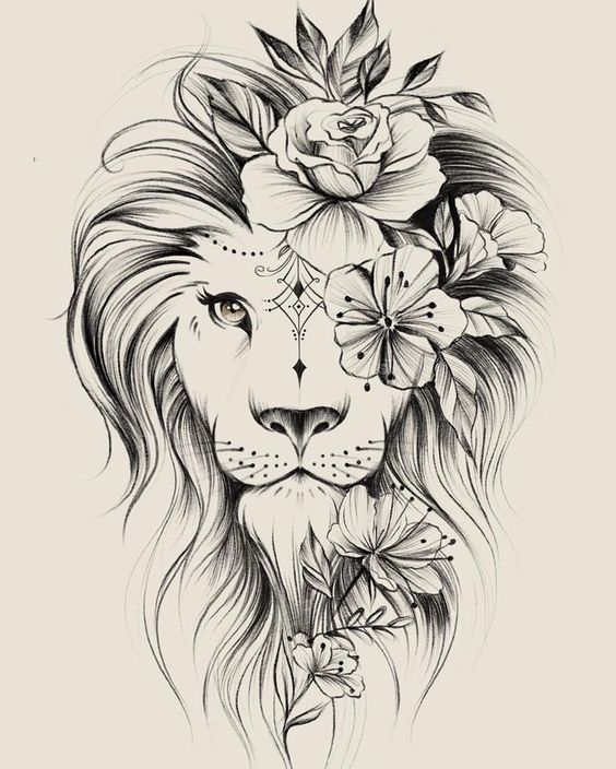 lion tattoo ideas 0061