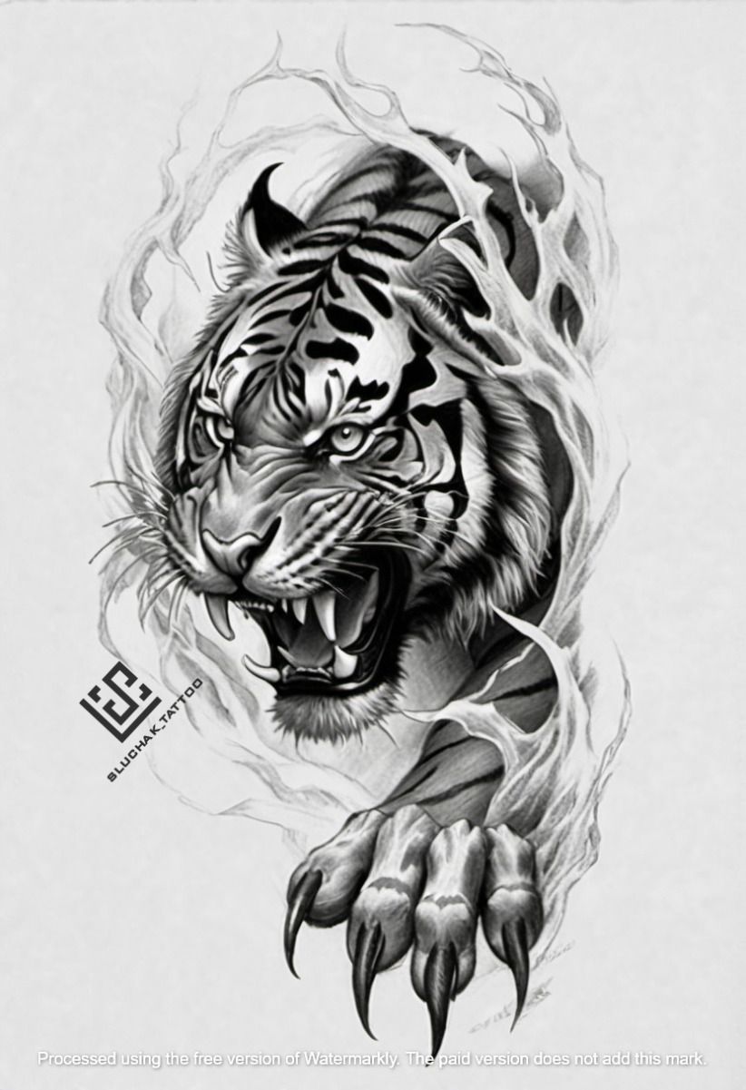 lion tattoo ideas 0064