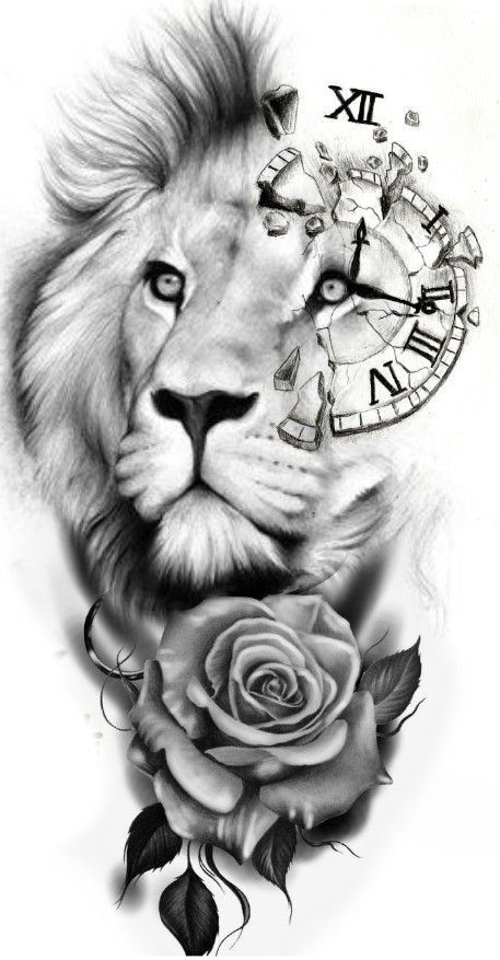 lion tattoo ideas 0085