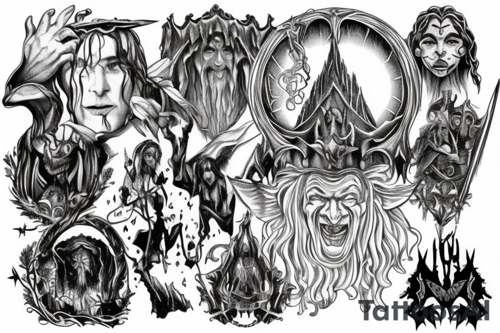 lord of the rings tattoo ideas 0029