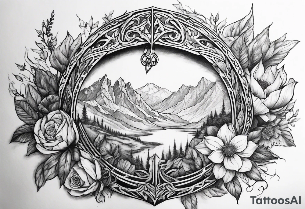 lord of the rings tattoo ideas 0047