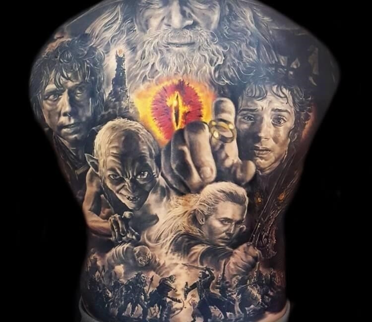 lord of the rings tattoo ideas 0078