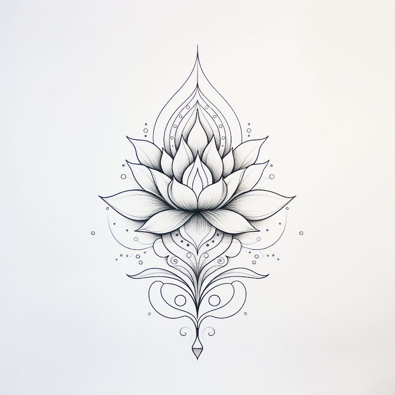 lotus tattoo placement suggestions