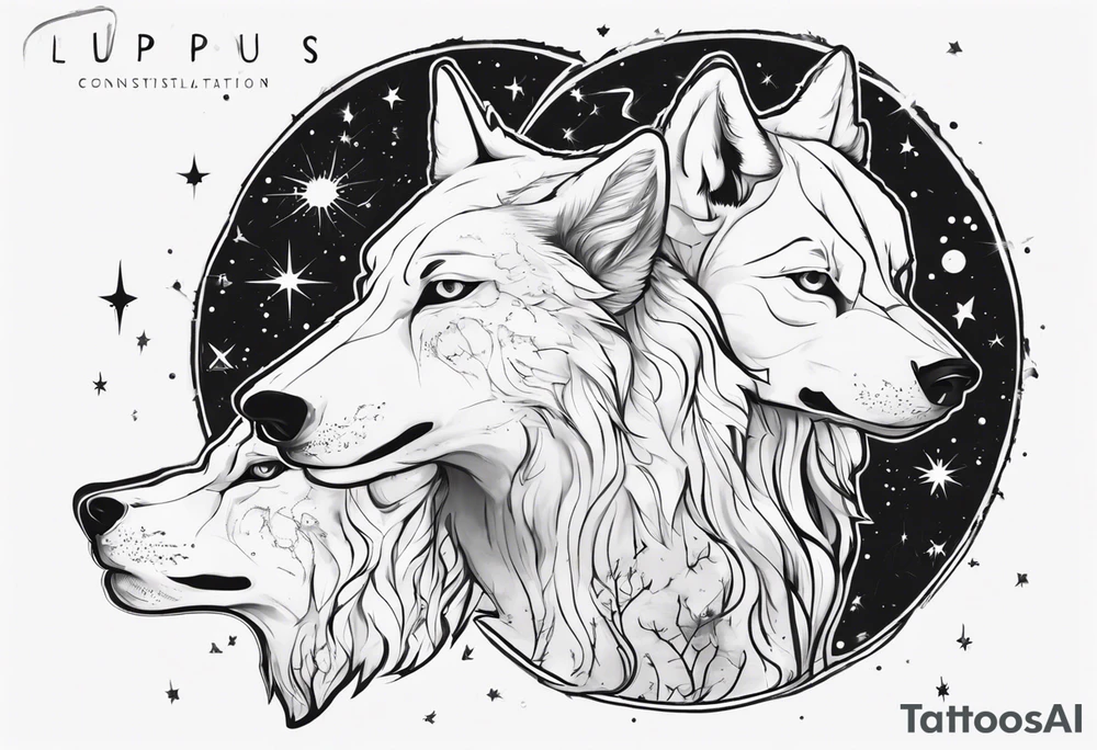 Lupus tattoo ideas 0050