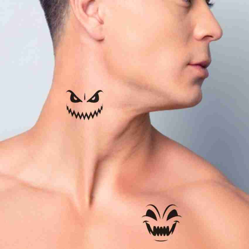 male small male face tattoo 0042