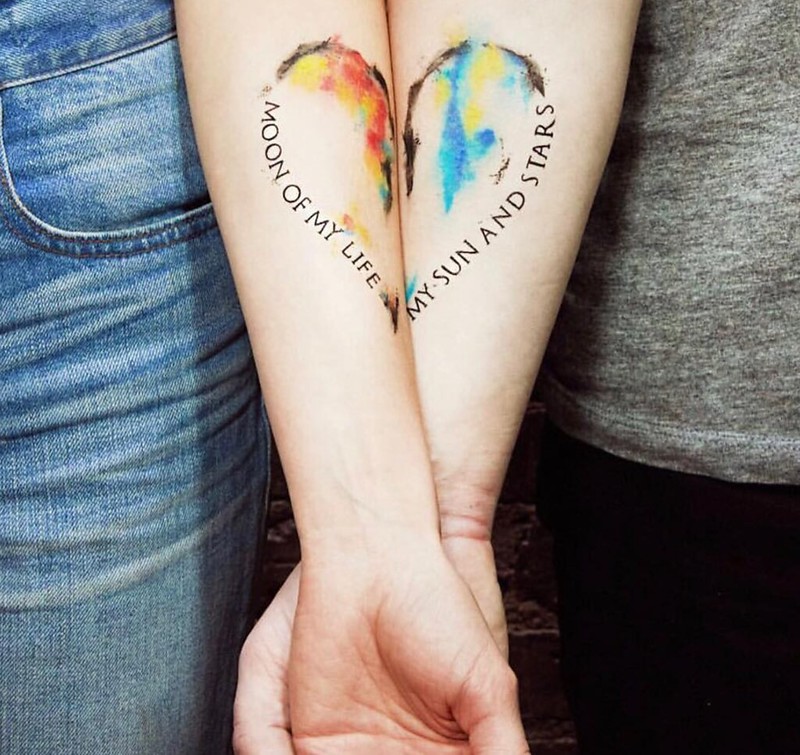 married couples tattoo ideas 0016