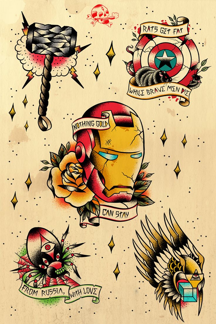 Marvel tattoo ideas 0033