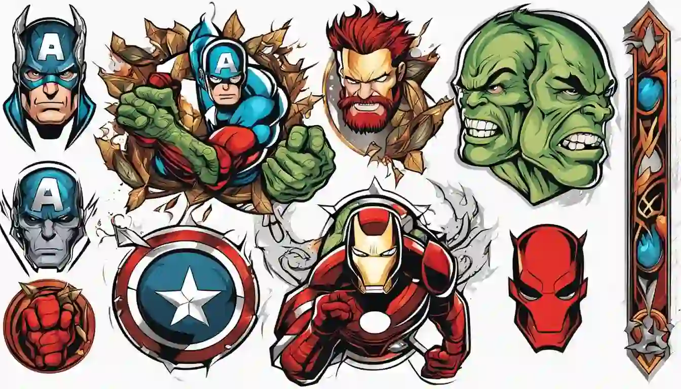 Marvel tattoo ideas 0072