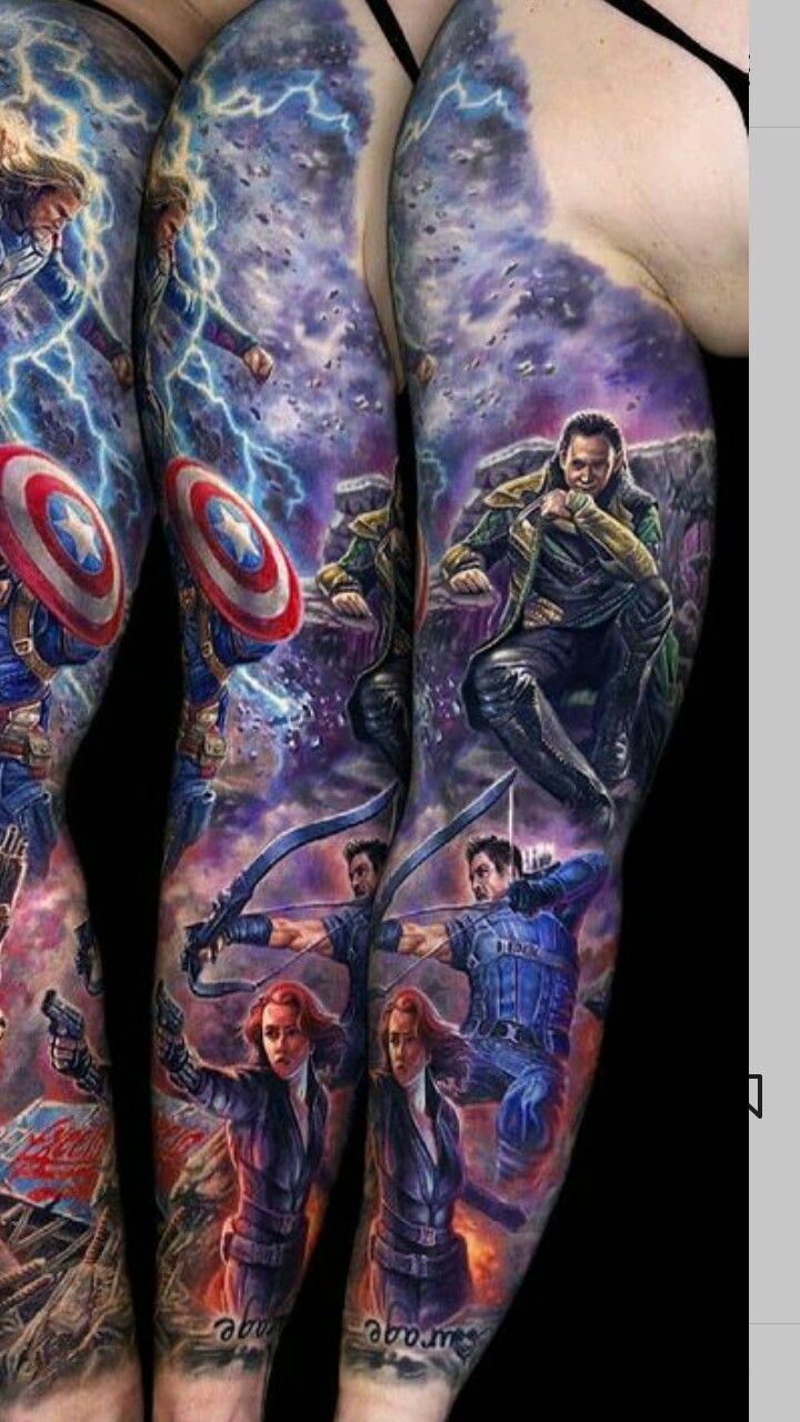 Marvel tattoo ideas 0075