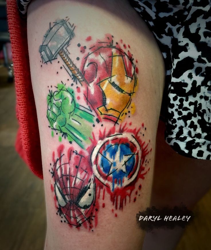 Marvel tattoo ideas 0090