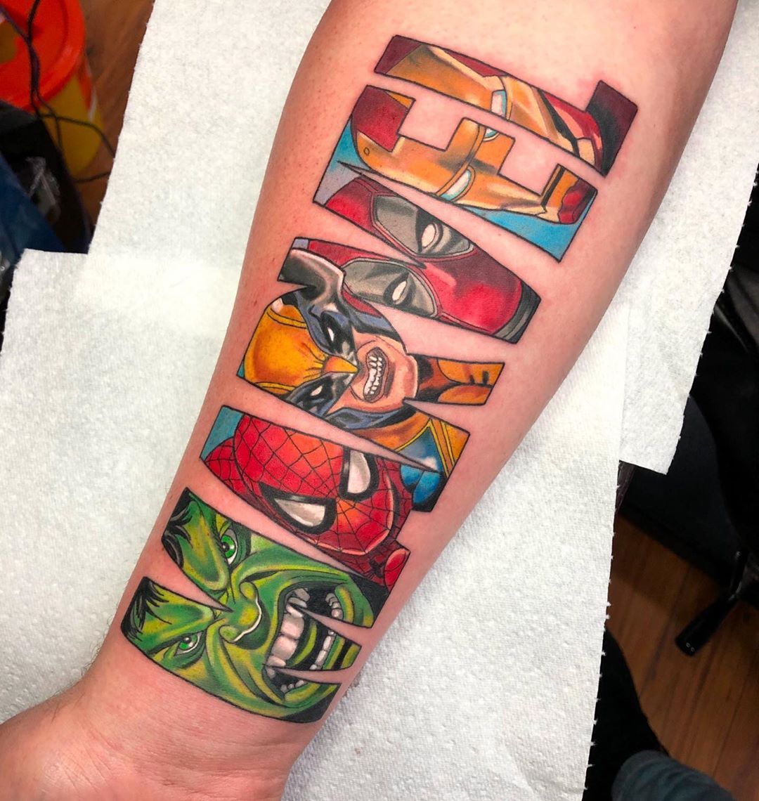 Marvel tattoo ideas 0093