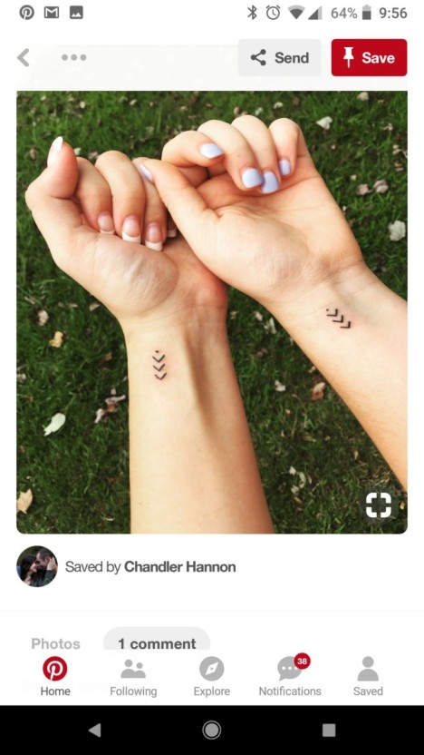 matching best friend tattoo inspiration