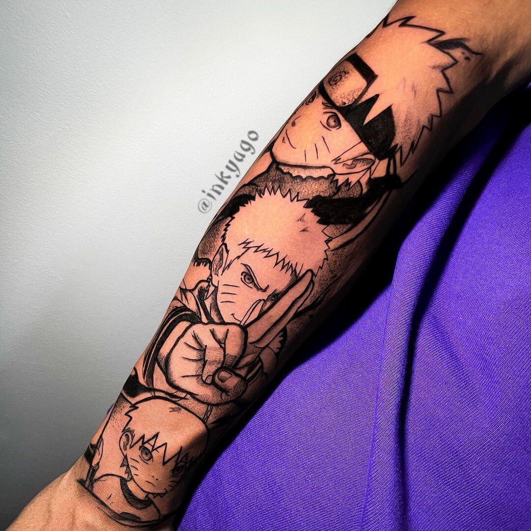 Meaningful anime sleeve tattoo ideas for collectors