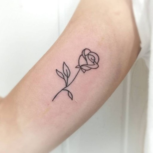 Meaningful Aries tattoo small 0095