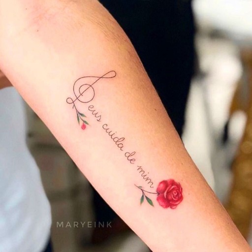 Meaningful Aries tattoo small 0097