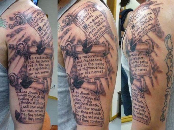 meaningful bible scripture tattoos