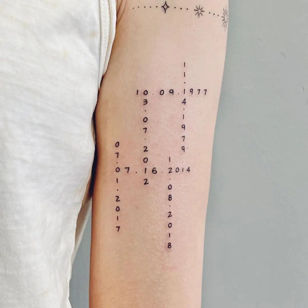 meaningful birthday tattoo symbols