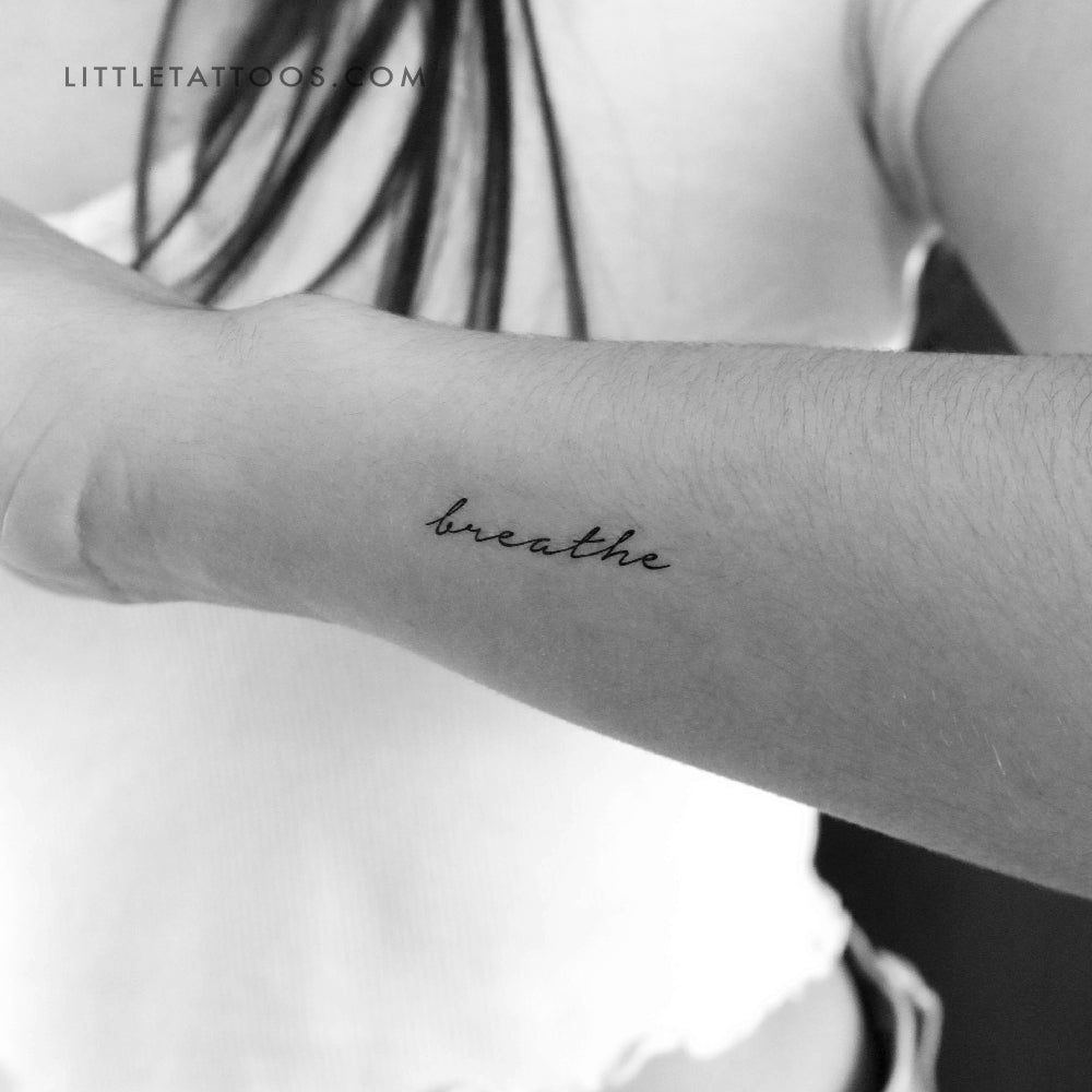 meaningful breathe tattoo symbols