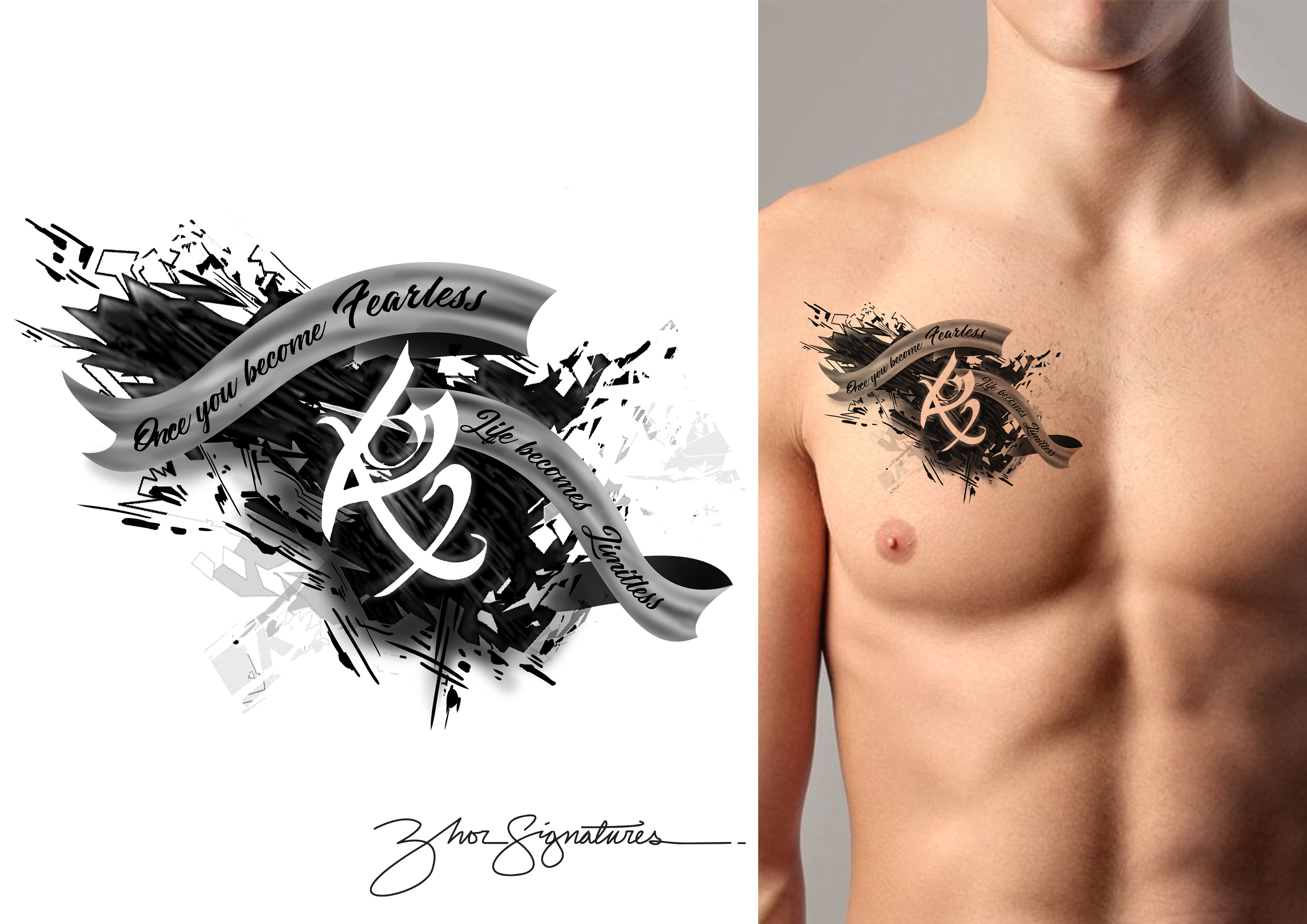 meaningful chest tattoo ideas