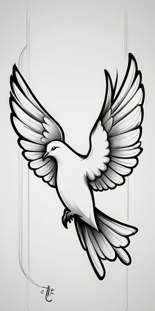 meaningful dove tattoo ideas