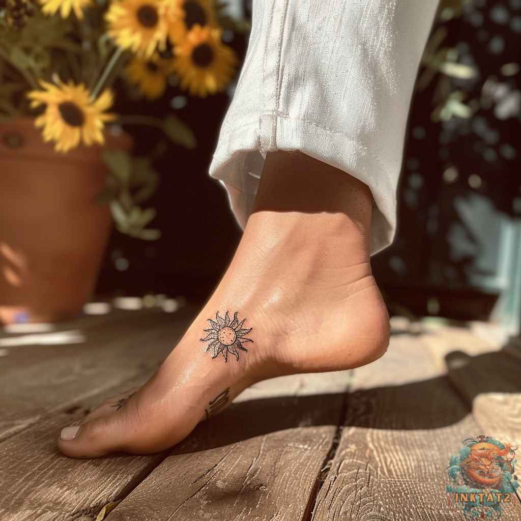 meaningful foot tattoo placements