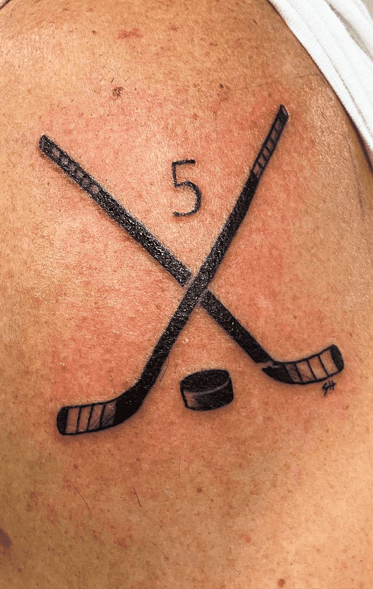 meaningful ice hockey tattoo inspiration