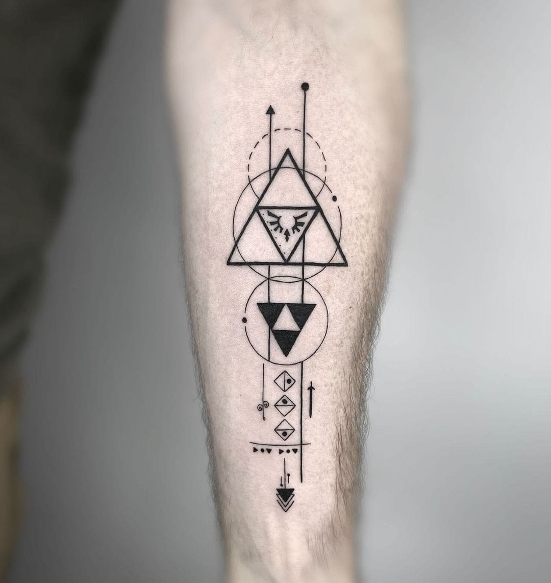 meaningful Legend of Zelda tattoo symbols