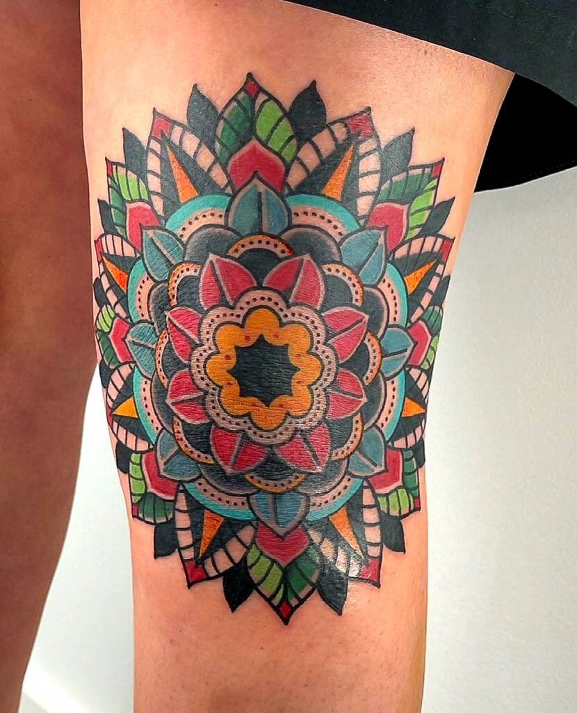 meaningful mandala tattoo ideas.