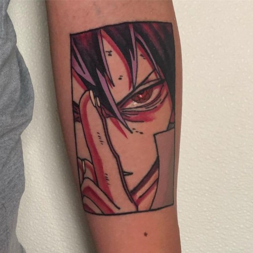 meaningful naruto tattoo imagery.