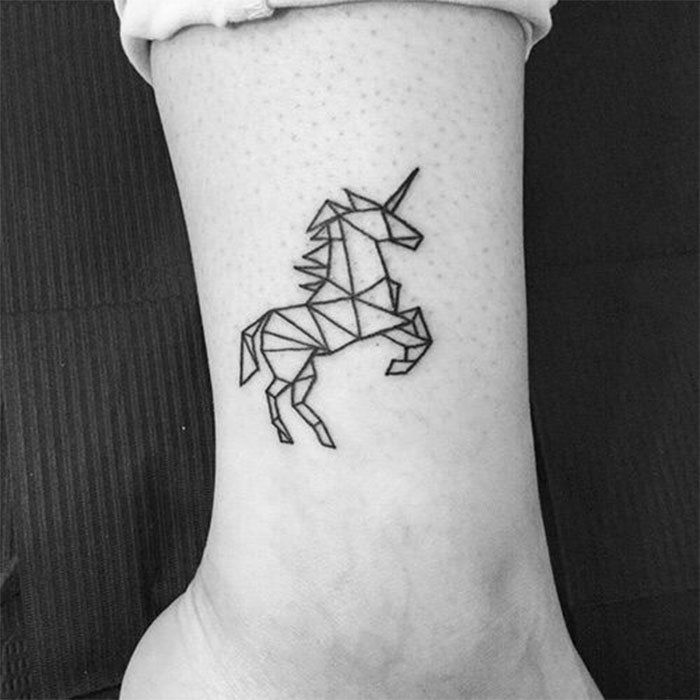 meaningful small horse tattoo 0051