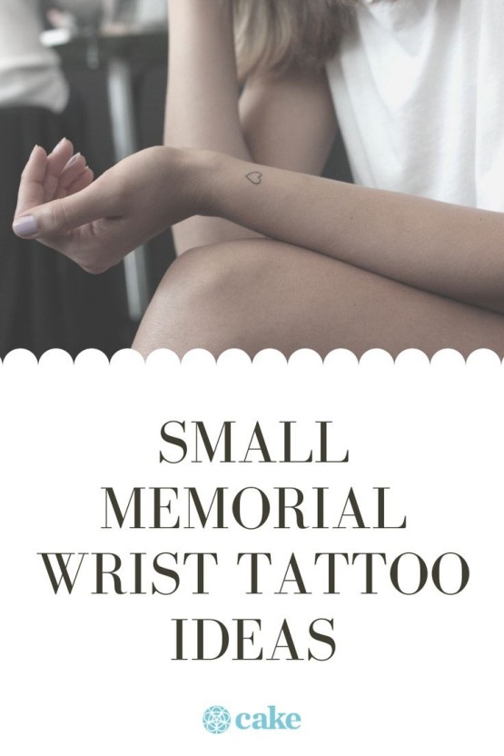 meaningful small memorial tattoo ideas symbolizing loss