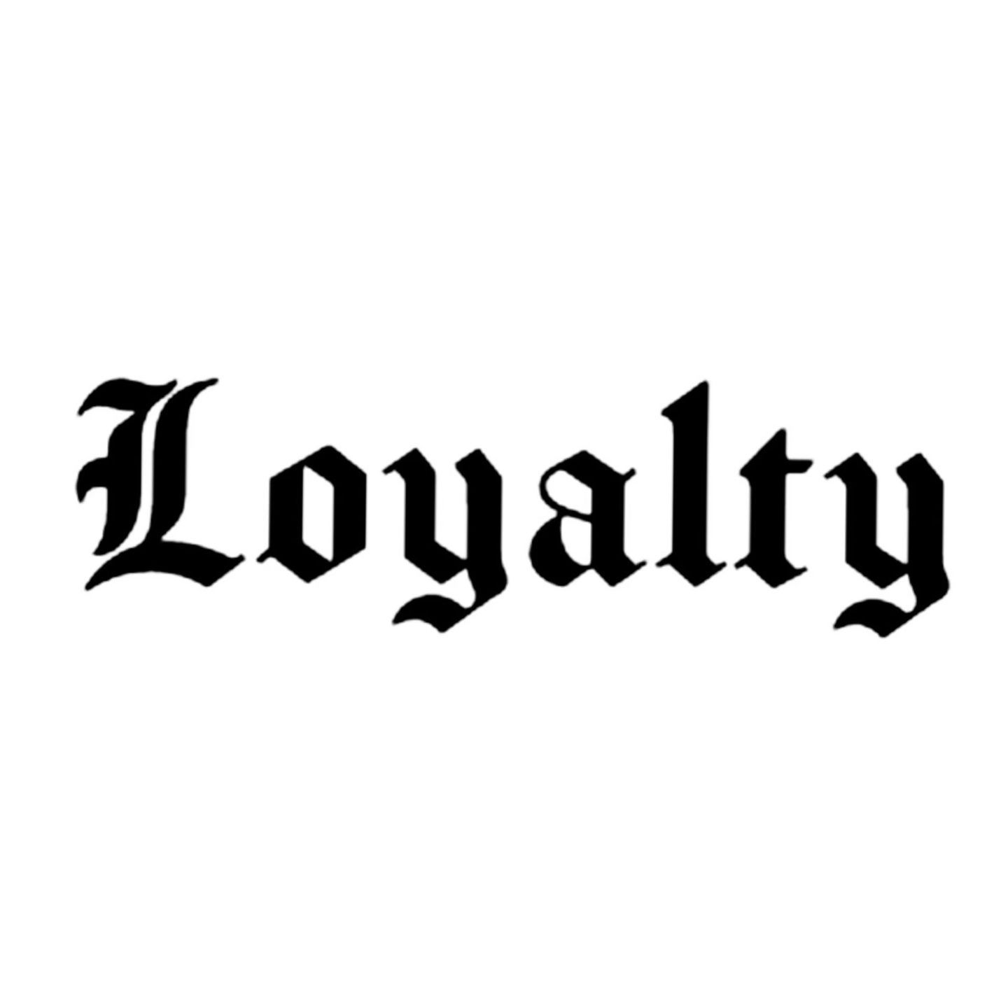 meaningful tattoo ideas loyalty