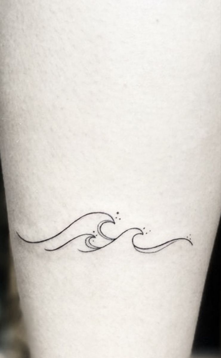 meaningful wave tattoo ideas inspired by the sea