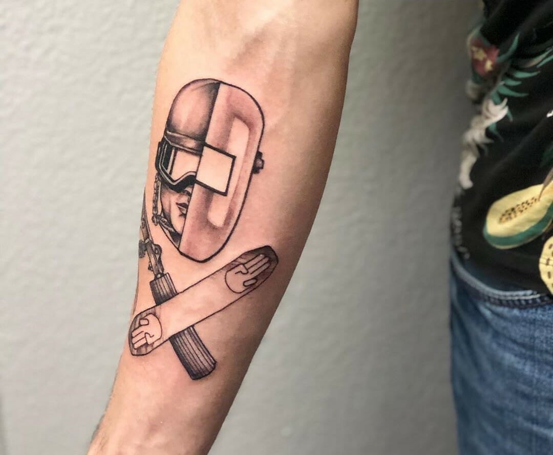 meaningful welding tattoo ideas