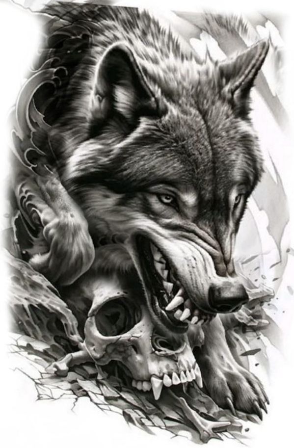 meaningful wolf tattoo ideas