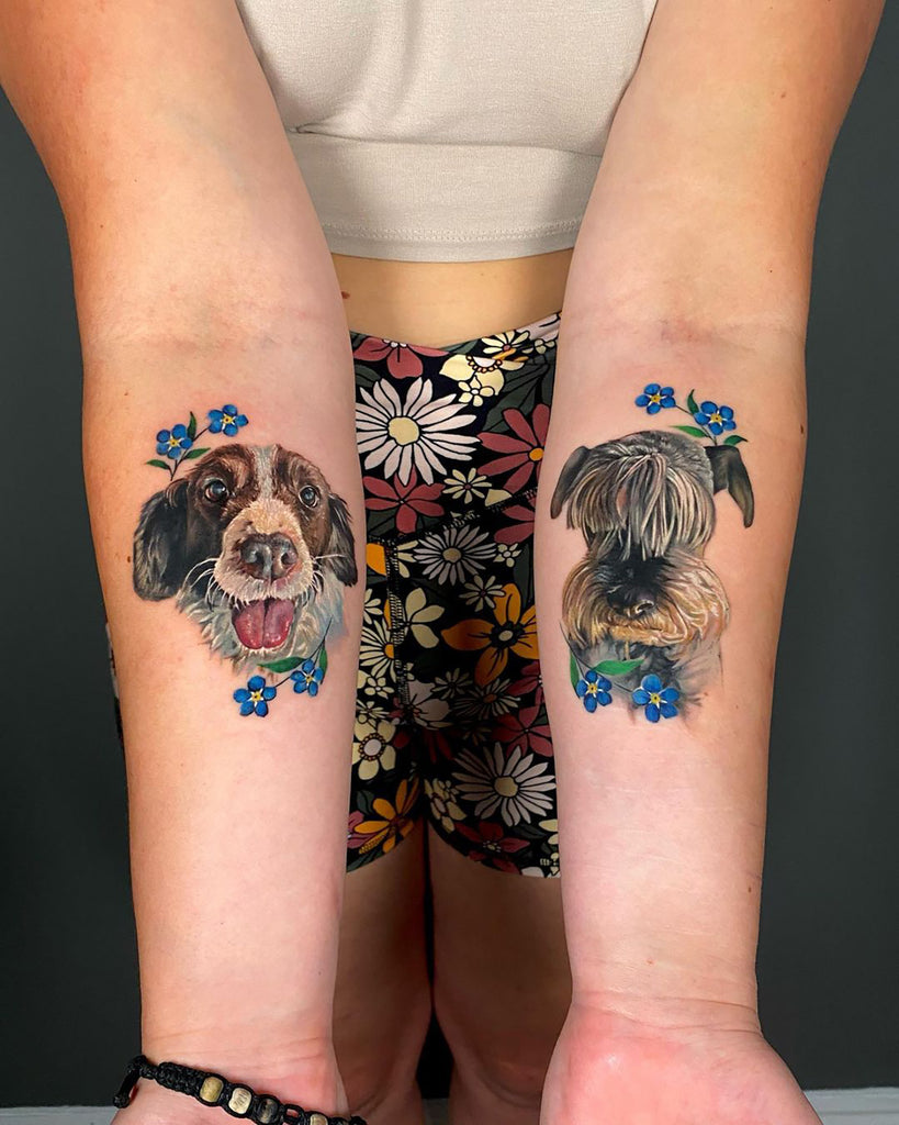 memorial dog tattoo ideas 0025