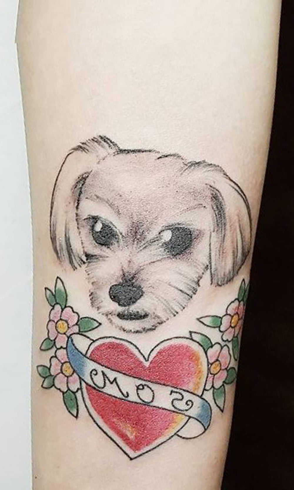 memorial dog tattoo ideas 0054