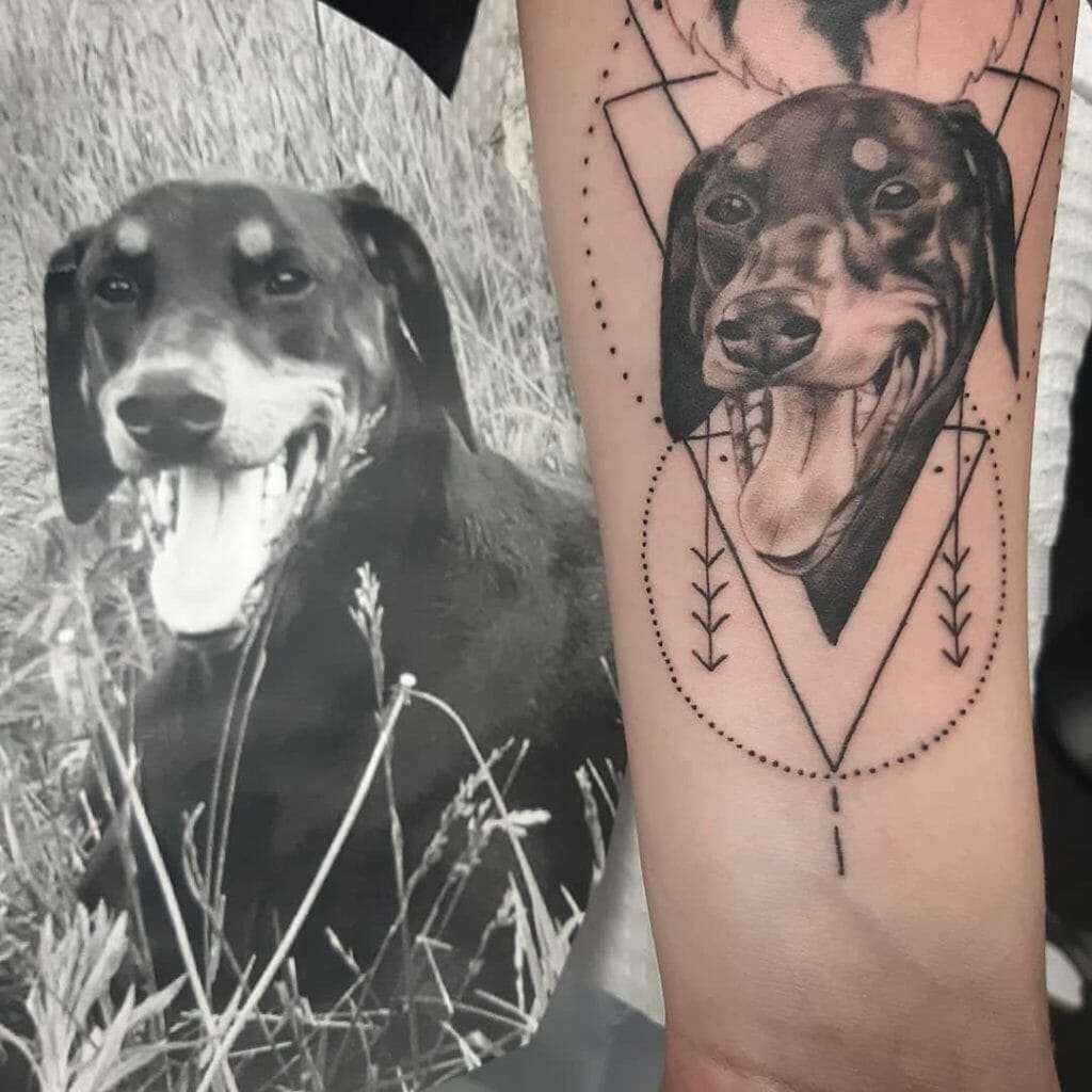 memorial dog tattoo ideas 0073