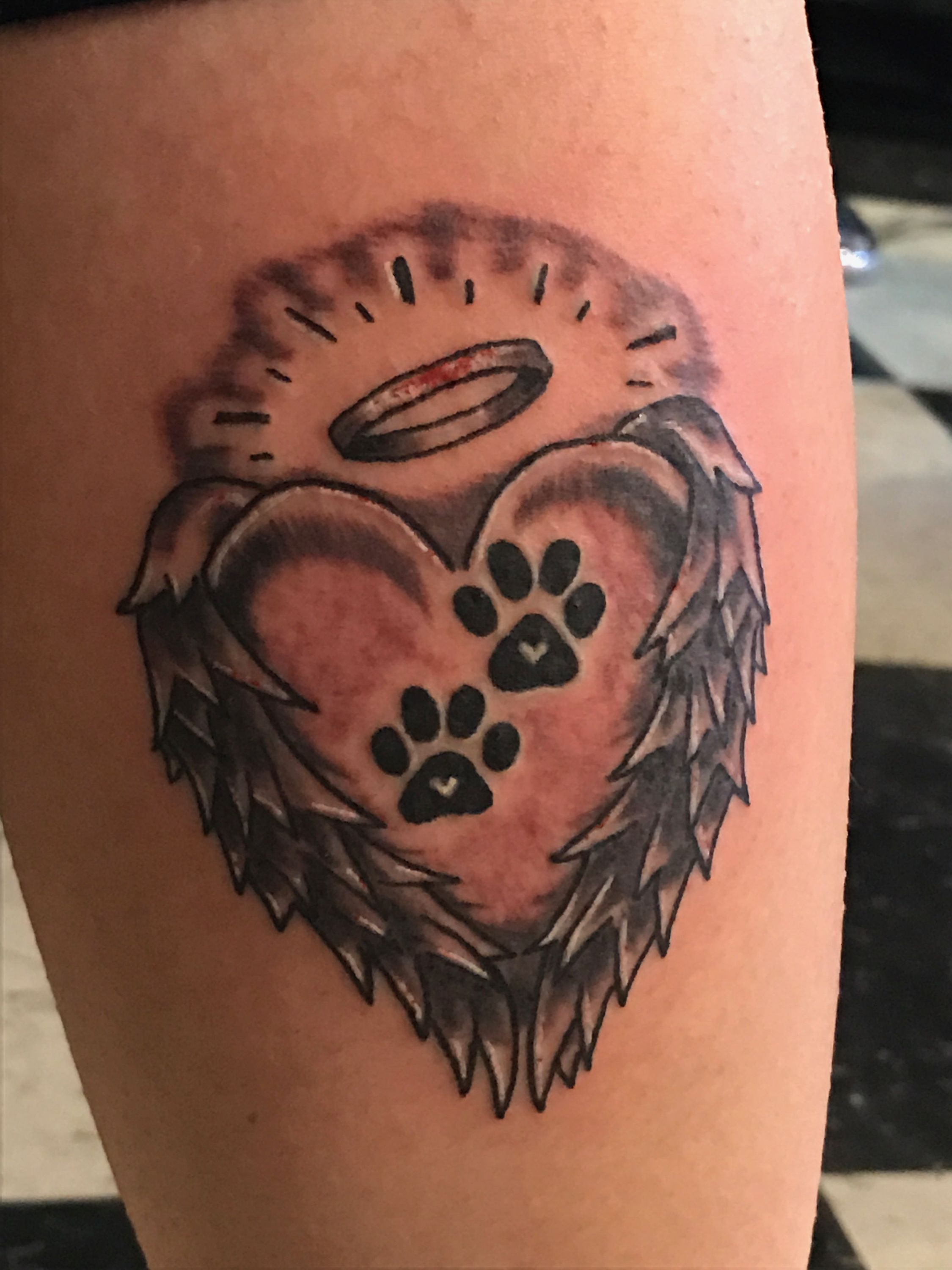 memorial dog tattoo ideas 0075