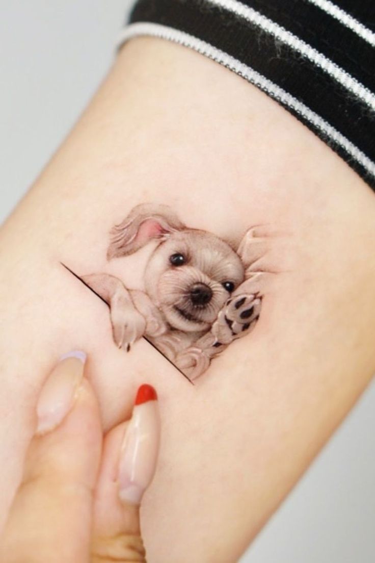 memorial dog tattoo ideas 0089