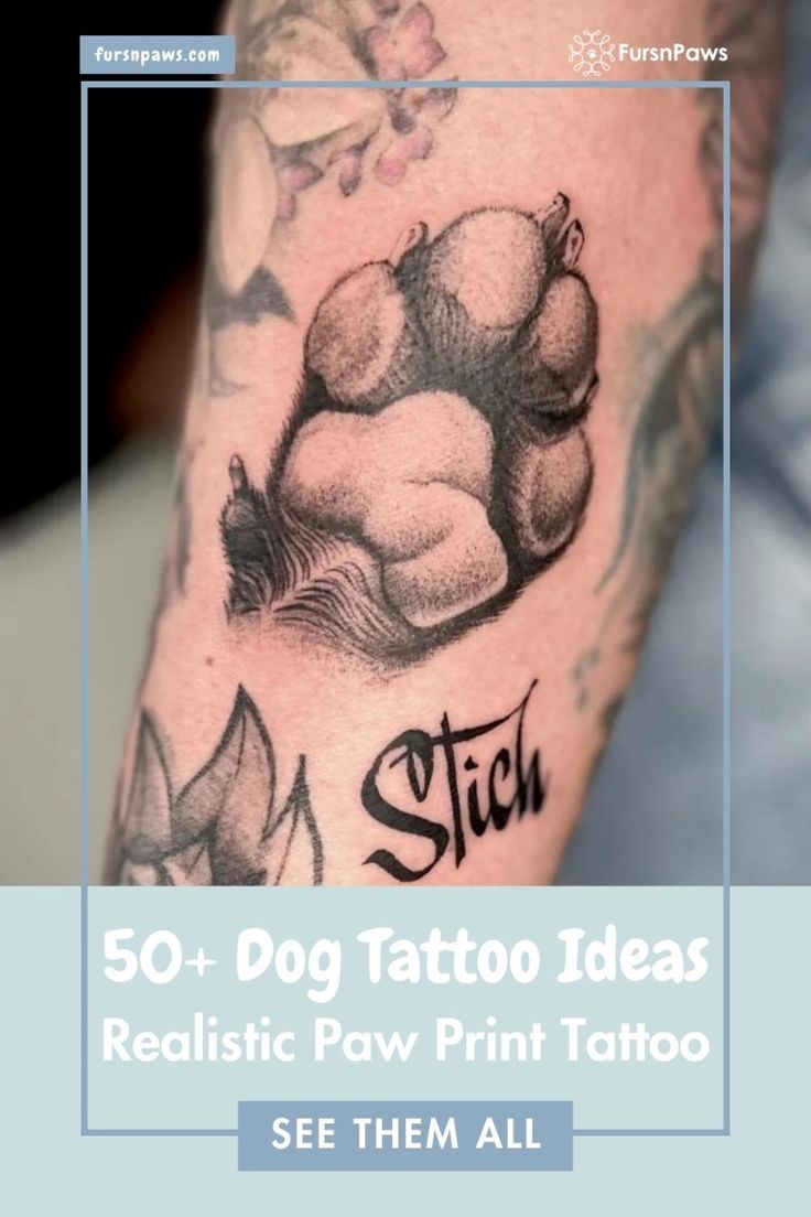 memorial dog tattoo ideas 0098