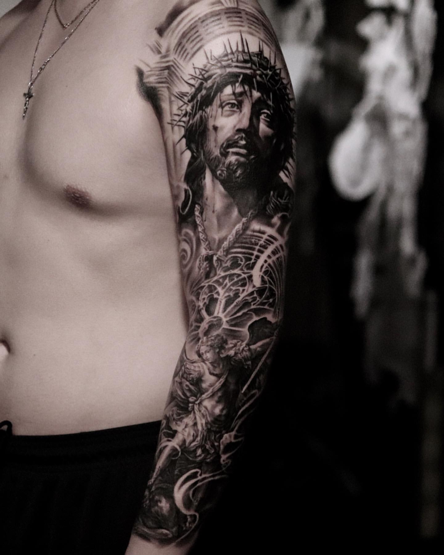 mens full sleeve tattoo ideas 0016