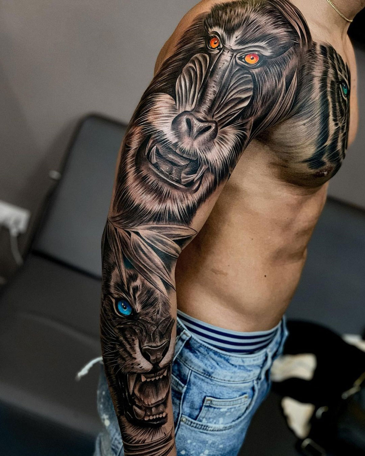 mens full sleeve tattoo ideas 0052