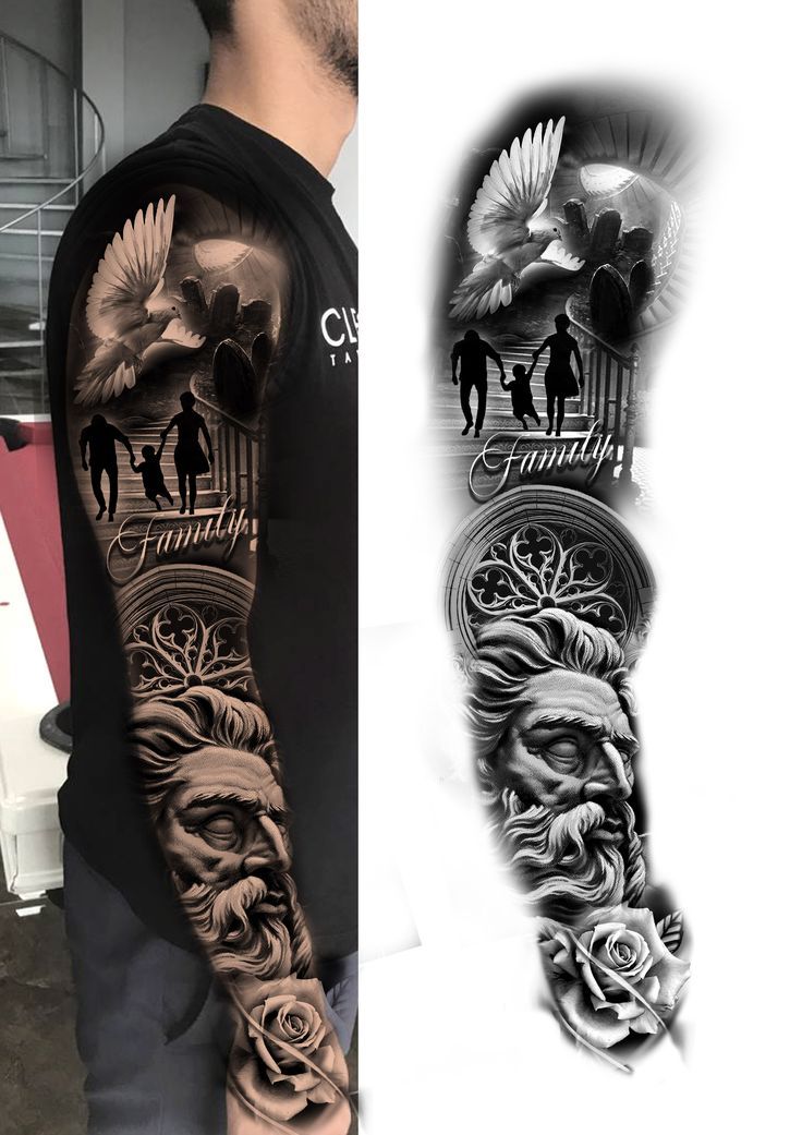 mens full sleeve tattoo ideas 0088