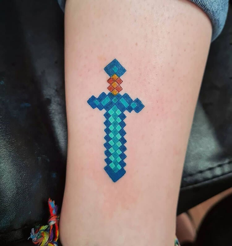 Minecraft tattoo ideas 0015