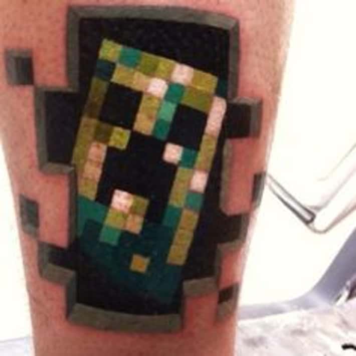 Minecraft tattoo ideas 0022