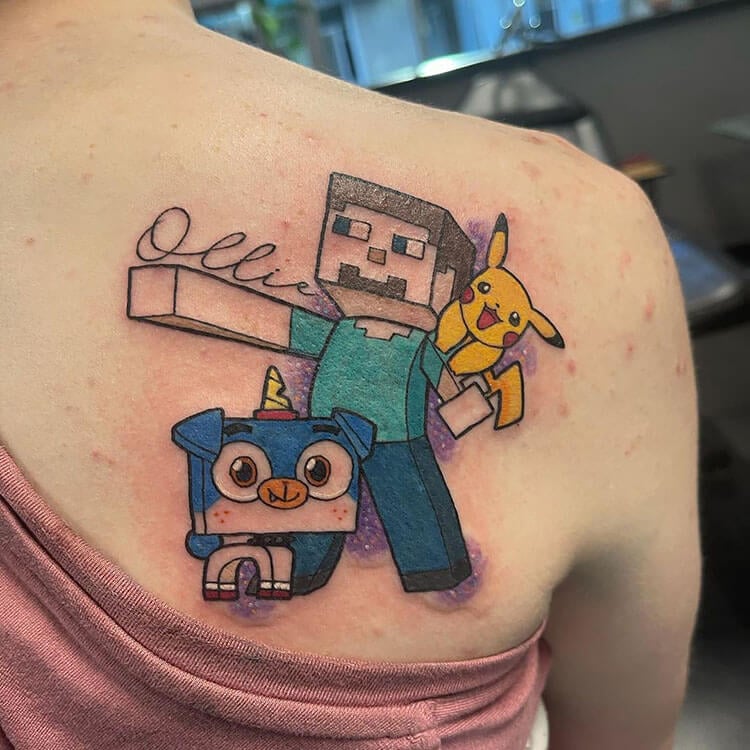 Minecraft tattoo ideas 0023