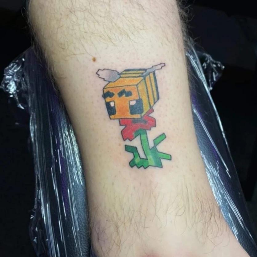 Minecraft tattoo ideas 0025